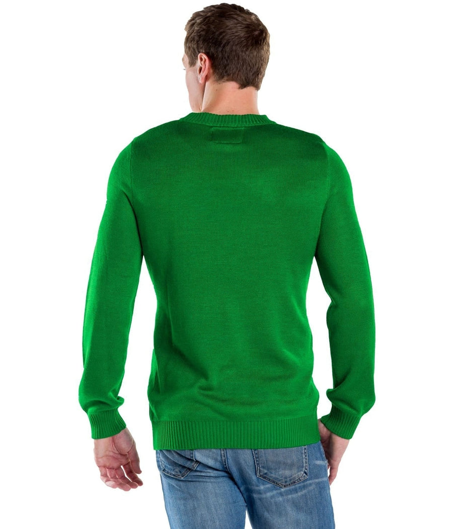 Men's Happy Birthday Jesus Ugly Christmas Sweater - Image 2