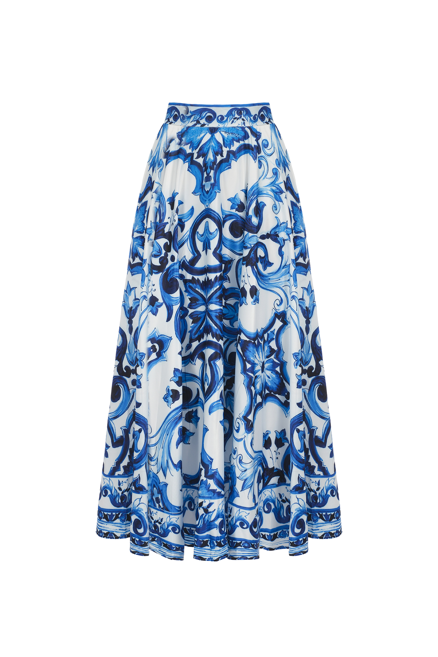 Kaona Halter Floral Printed Top And Skirt Two-Piece Set - Image 7