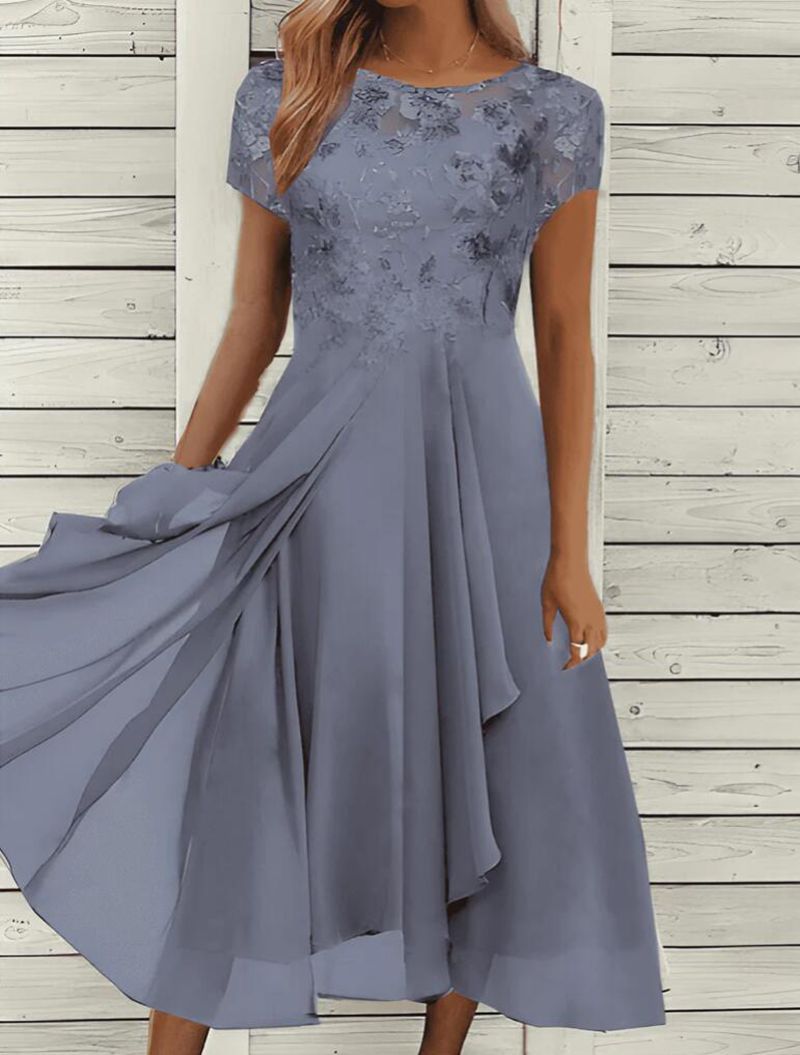 Floral Lace Tiered Midi Dress (Buy 2 Free Shipping) - Image 6