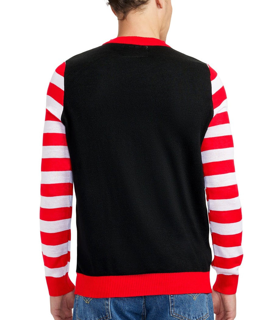 Men's Get Lit Light Up Ugly Christmas Sweater - Image 2