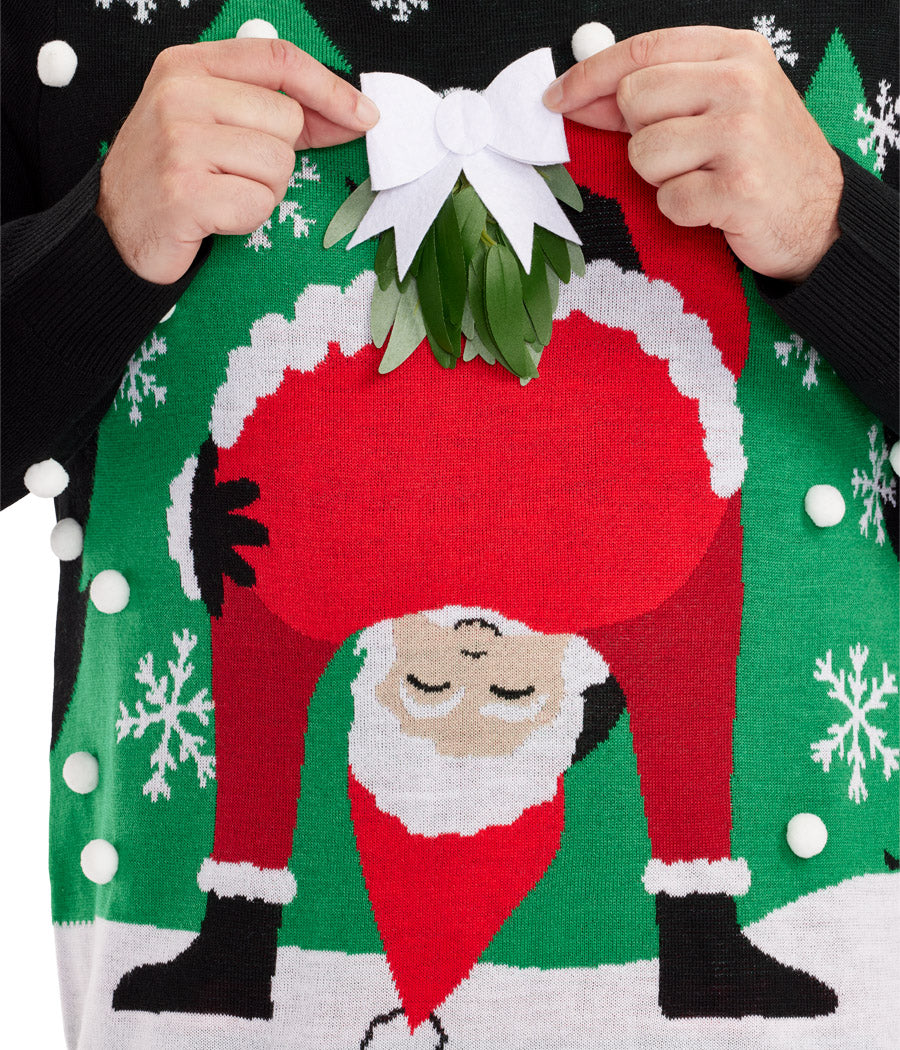 Men's Mistletease Ugly Christmas Sweater - Image 3