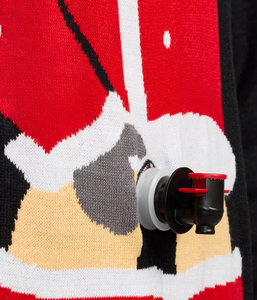 Men's Jolly Juice Dispenser Ugly Christmas Sweater - Image 6